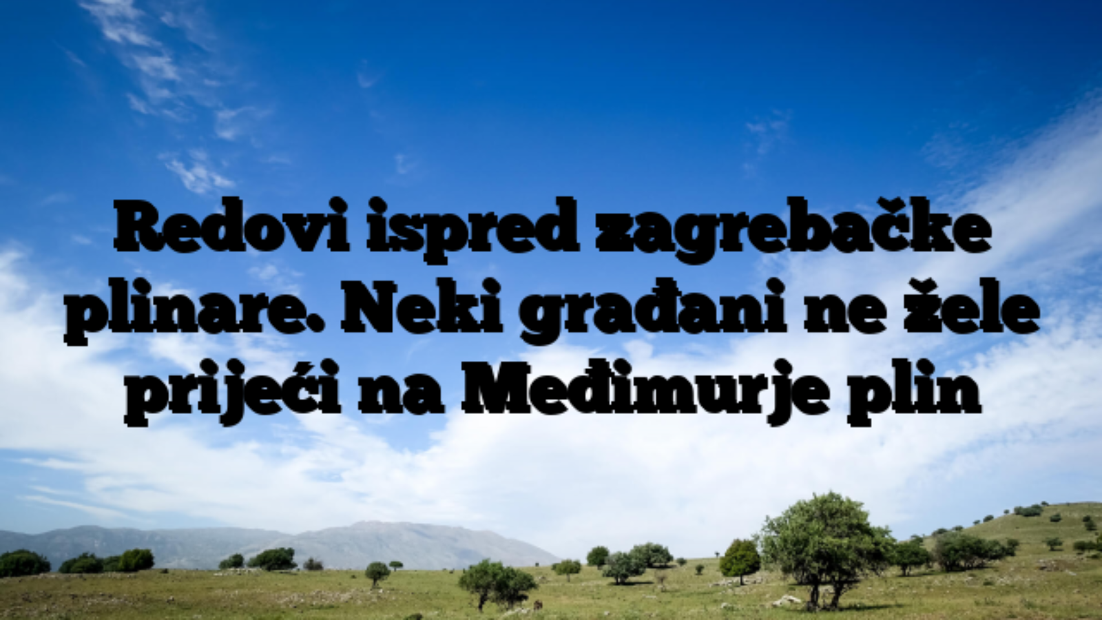 Redovi ispred zagrebačke plinare. Neki građani ne žele prijeći na Međimurje plin