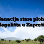 Sanacija stare plohe odlagališta u Zaprešiću